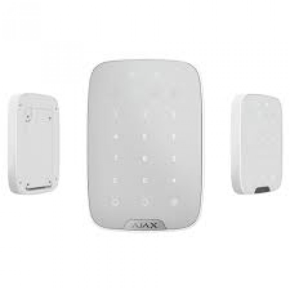 AJAX KeyPad White - Wireless Touch Keyboard